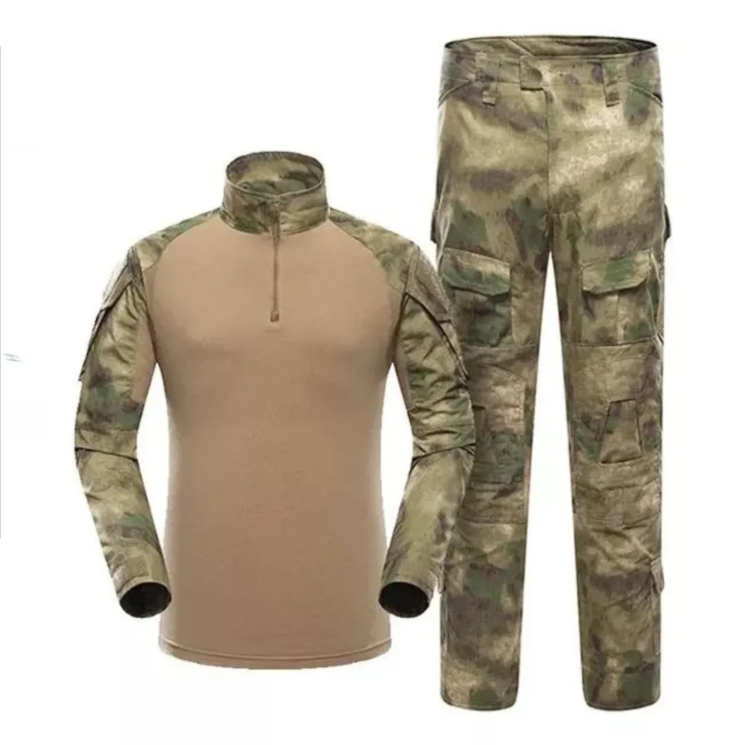 Uniforme Tactico Militar Protección Completa Verde Desierto
